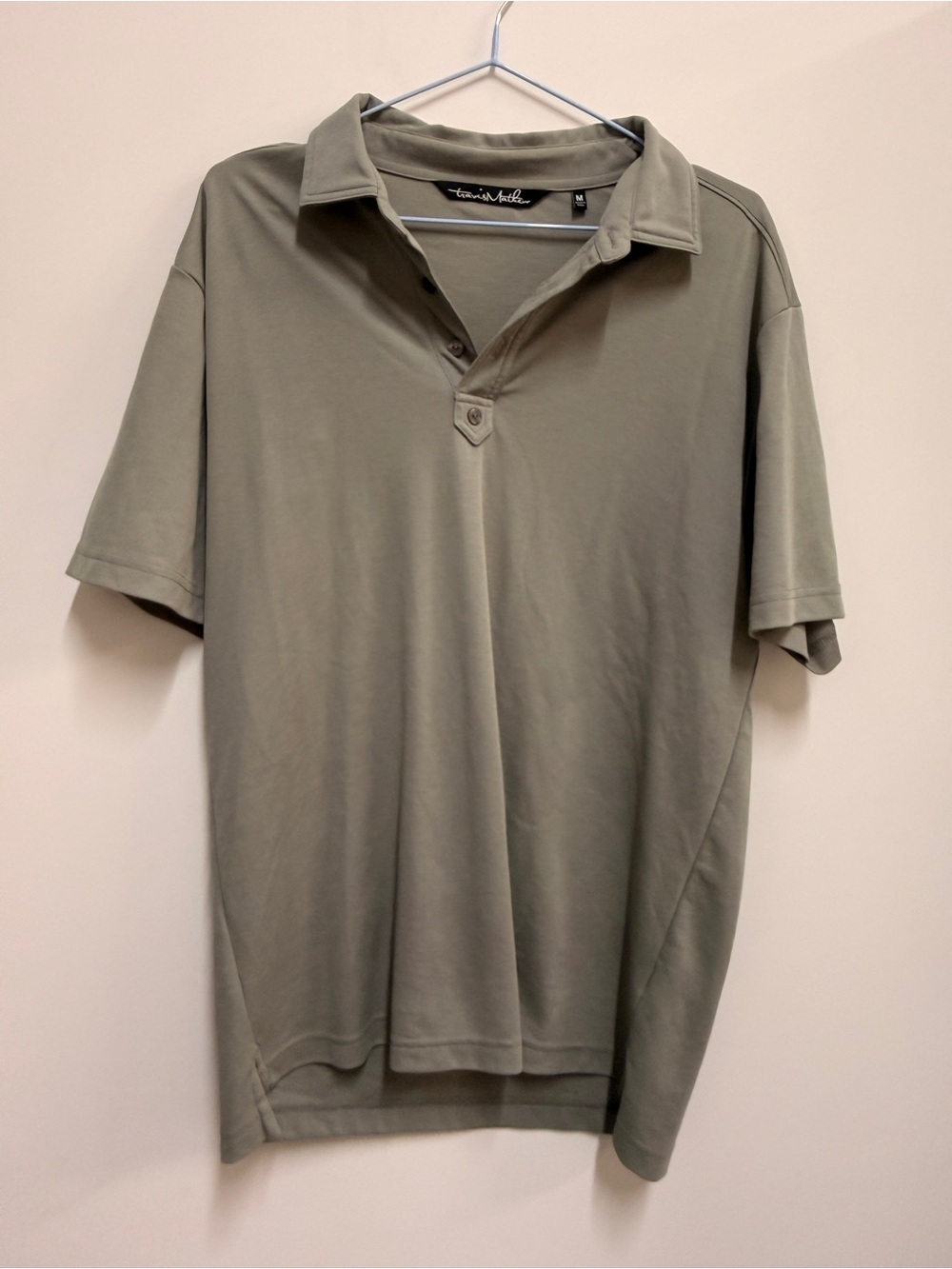 Travis Mathew Short Sleeve Polo in Olive